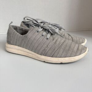 TOMS Women's Del Rey Lace Up Sneakers Shoes Size 6.5